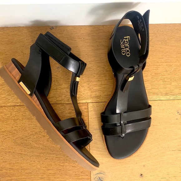 Franco Sarto Black Sandal size 11 - Picture 2 of 5